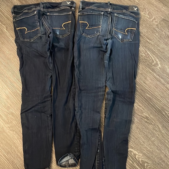 American Eagle dark washed jeans - Picture 2 of 5